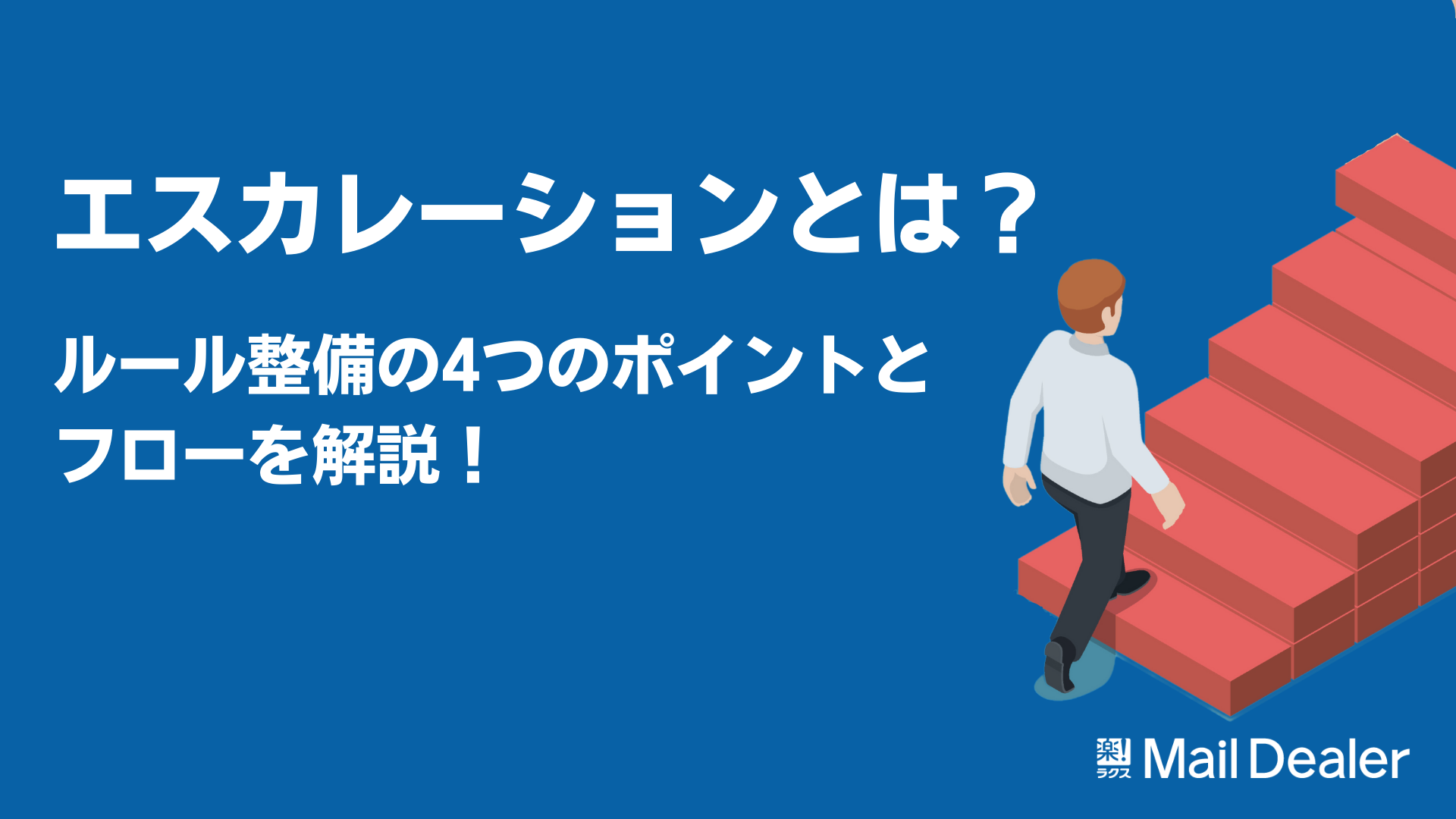 エスカレーション_ルール整備