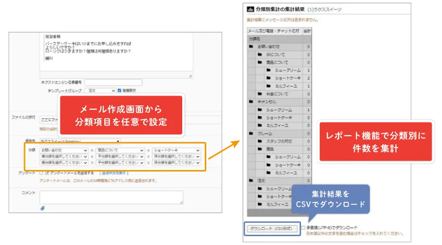 集計レポート_問い合わせ内容分析